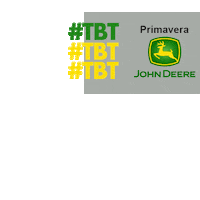 primaveramaquinas agro agricultura john deere trator Sticker
