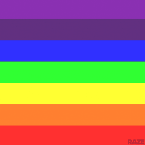 rainbow gay flag GIF by RAZE