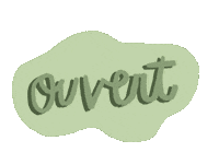 Ouvert Sticker