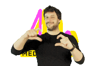 Heart Me Gusta Sticker by MediaAttack