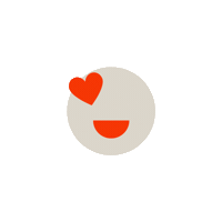 In Love Heart Sticker by Ajenda PR