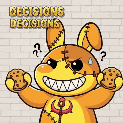 Makeadifference Decisionmaking GIF by RugDollz