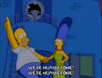 Winning Season 8 GIF by The Simpsons