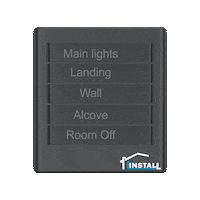 1install audiovisual smart home home automation crestron Sticker