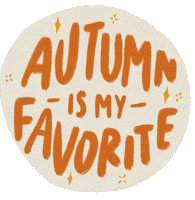 Fall Autumn Sticker by littleevergreenco