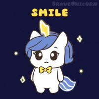 Feel Good Smile GIF by Brave Unicorn