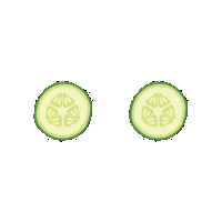 Cucumber Sticker by Zibby Books