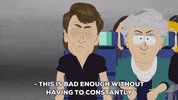 airplane sinners GIF by South Park 