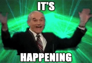 Its Happening Ron Paul GIF - Find & Share on GIPHY