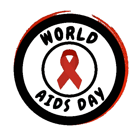 Aids Day Sticker