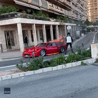 Money to Burn: Vintage Ferrari Catches Fire on the Streets of Monte Carlo
