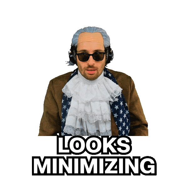 Looks Double Chin Sticker