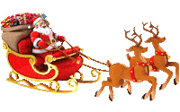 Santa Claus Christmas Sticker