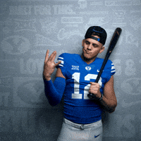 Byu Football Win GIF by BYU Cougars