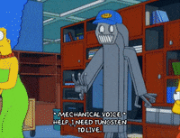 scared bart simpson GIF