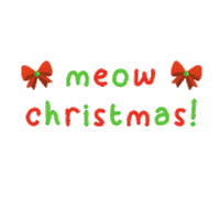 kvtherine_art kawaii navidad arte gato Sticker