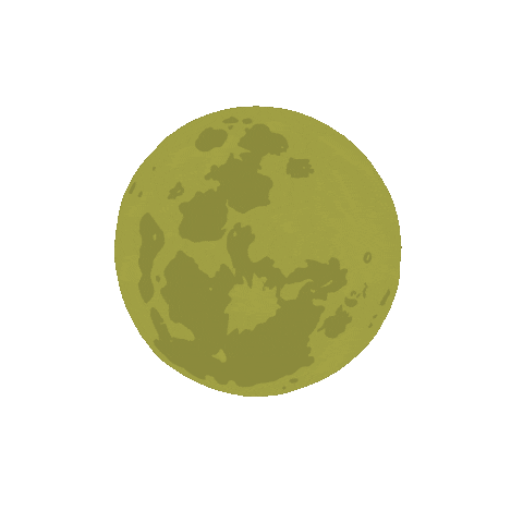 Moon Fullmoon Sticker