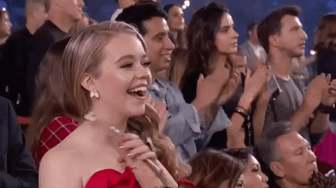 In Love Laughing GIF by Kids' Choice Awards