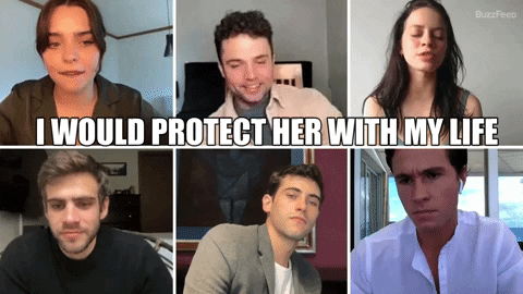 The Control Z Cast Tries To Survive A Social Media Scandal GIF by BuzzFeed