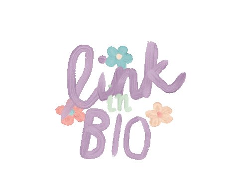 lizcelsantos simple link in bio Sticker