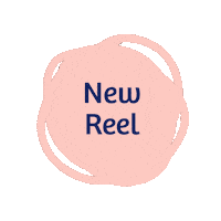 Reel Sticker by @nienkevletter
