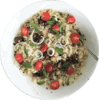 Essen Salat Sticker by Nadine Chaignat