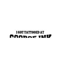 goorseink tattooshop goor goorseink goor tattoo Sticker