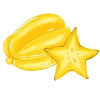 Star Eating Sticker