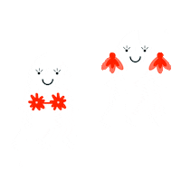 Halloween Flowers Sticker