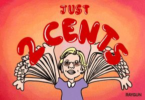 Elizabeth Warren Penny GIF by Raygun Shirts