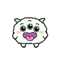 Milo Tongue Out Sticker by Aha World