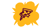 Pizza Pizza Sticker by StellarPizza