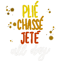 Dance Lettering Sticker by Ilustra Pri