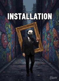 Install Pop Art GIF by ABCNT