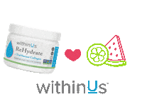 Rehydrate Sticker by withinUs Natural Health