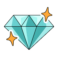 Sparkle Diamond Sticker by BuzzFeed