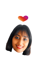 Rituparna Dey Sticker by BORN ON INSTAGRAM