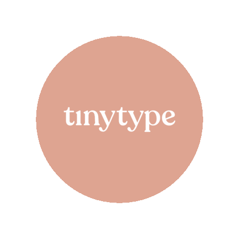 Sticker by tinytype