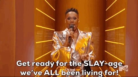 Get Ready Slay GIF by 2021 MTV Video Music Awards