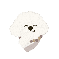Happy Dog Sticker by Ann of Facedit
