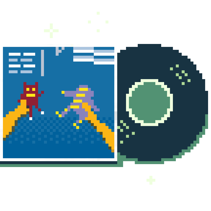 Vinyl Record Sticker by Father/Daughter Records