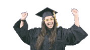 Happy Hands Up Sticker by Palm Beach State College