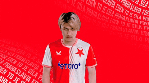 Serious Football GIF by SK Slavia Praha