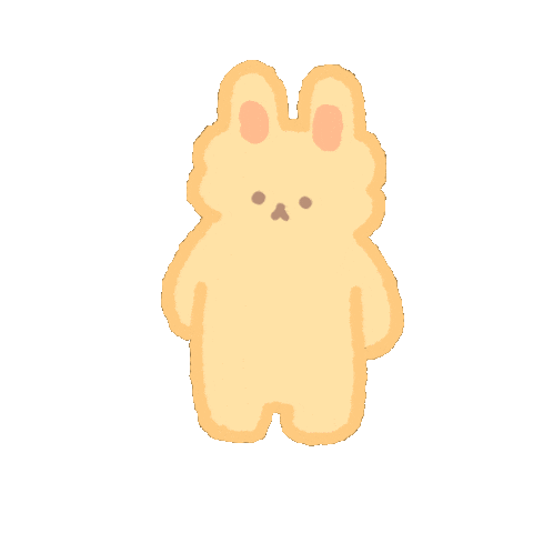 Disappointed Bunny Sticker