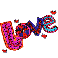 words love Sticker
