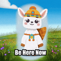 Be Here Now GIF by Llamaozi