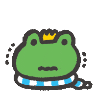 Frog 發抖 Sticker