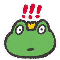 Shock Frog Sticker