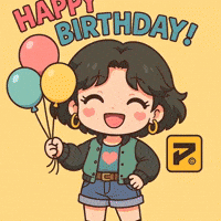 Happy Birthday Hana GIF by Persona