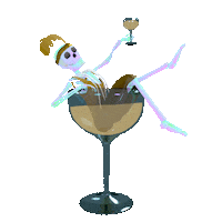 New Years Party Sticker by jjjjjohn